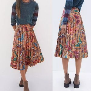 NWT Farm Rio Anthropologie Butterflies Skirt